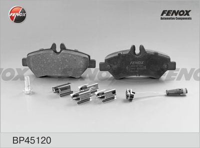 Колодки тормозные дисковые FENOX BP45120