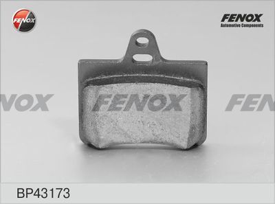 Колодки тормозные дисковые FENOX BP43173