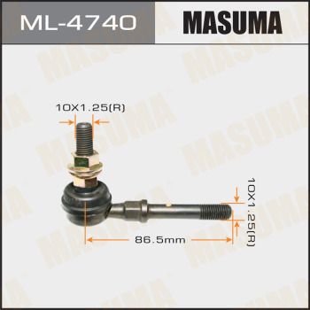 Тяга стабилизатора переднего Masuma ML4740