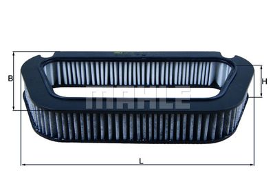 Фильтр салона угольный MAHLE LAK176