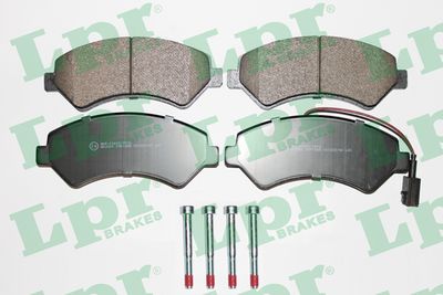 Колодки тормозные передние LPR 05P1288