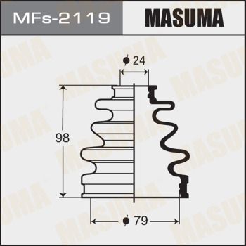 Пыльник ШРУС Masuma MFS2119