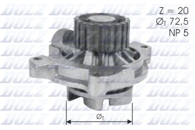 Насос водяной DOLZ A180