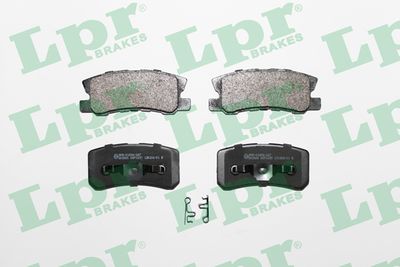 Колодки тормозные задние LPR 05P1639