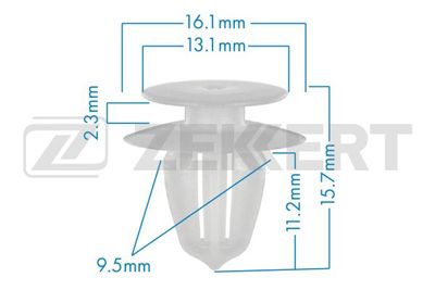 Клипса HONDA 91560S04003