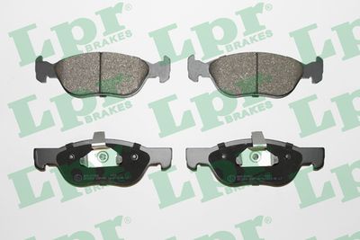 Колодки тормозные передние LPR 05P740