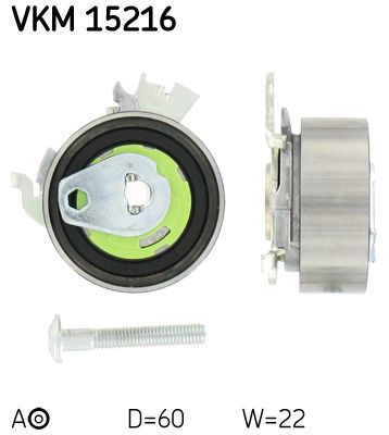 Ролик ремня приводного SKF VKM15216