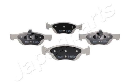 Колодки тормозные передние JAPANPARTS PA0059AF