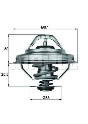 Термостат MAHLE TX2892D