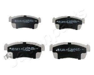 Колодки тормозные дисковые JAPANPARTS PA809AF