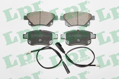 Колодки тормозные дисковые LPR 05P1261