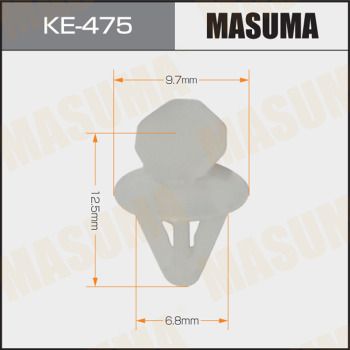 Клипса крепежная Masuma KE475