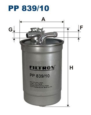 Фильтр топливный FILTRON PP83910