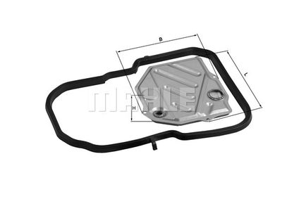 Фильтр масляный MAHLE HX46D2