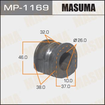 Втулка стабилизатора заднего Masuma MP1169