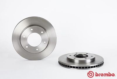 Диск тормозной передний вентилируемый BREMBO 09A86810