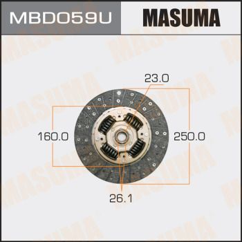 Диск сцепления Masuma MBD059U