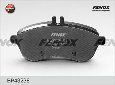 Колодки тормозные передние FENOX BP43238