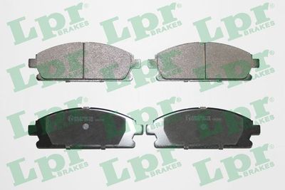 Колодки тормозные передние LPR 05P935