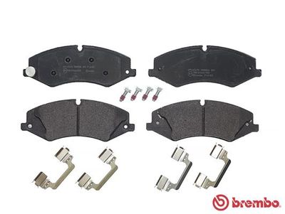 Колодки тормозные дисковые передние BREMBO P44022
