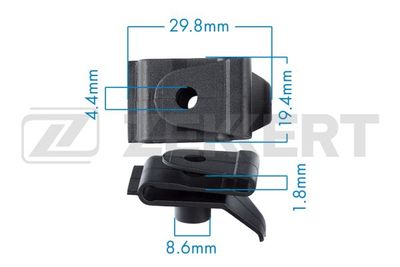 Клипса крепежная PATRON P370020