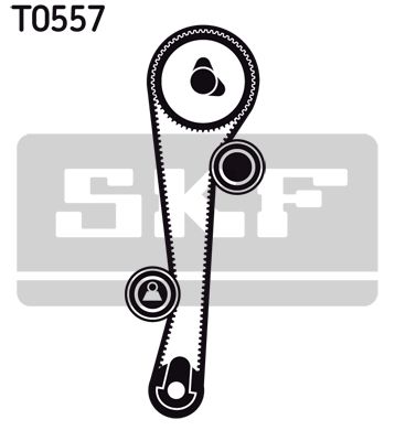 Комплект ремня ГРМ SKF VKMA95632