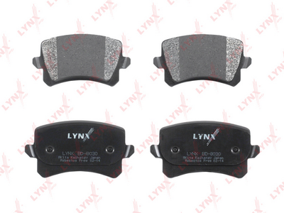 Колодки тормозные задние LYNXauto BD8030