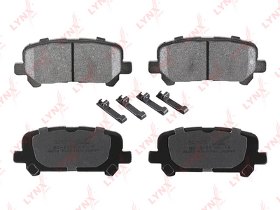 Колодки тормозные задние LYNXauto BD3438