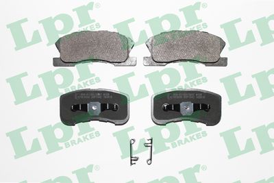 Колодки тормозные передние LPR 05P1042