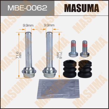 Ремкомплект направляющих тормозного суппорта Masuma MBE0062