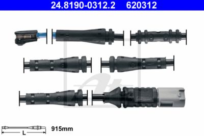 Датчик износа тормозных колодок ATE 24819003122