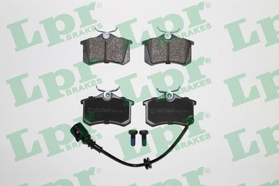 Колодки тормозные дисковые LPR 05P853