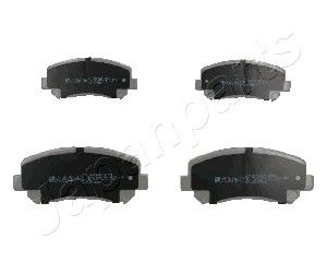 Колодки тормозные передние JAPANPARTS PA348AF