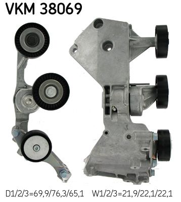 Натяжитель приводного ремня SKF VKM38069