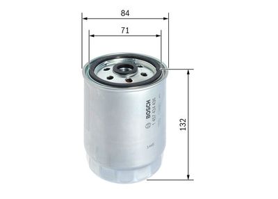 Фильтр топливный BOSCH 1457434436