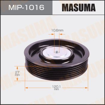 Ролик обводной ремня привода навесного оборудования Masuma MIP1016