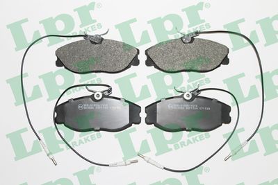Колодки тормозные передние LPR 05P1104