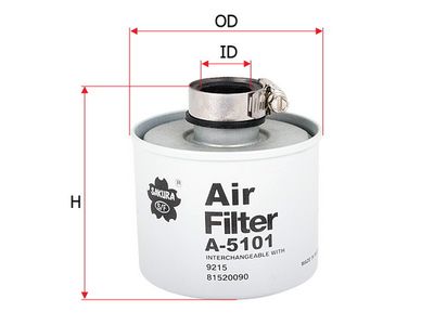 Фильтр воздушный SAKURA A5101