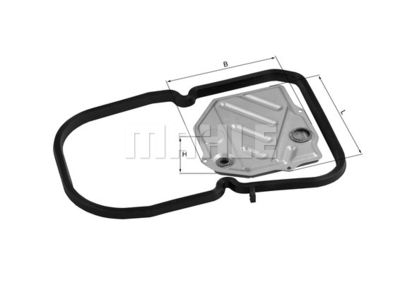 Фильтр АКПП MAHLE HX46D1
