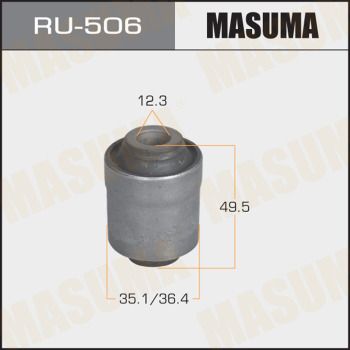 Сайлентблок задний Masuma RU506