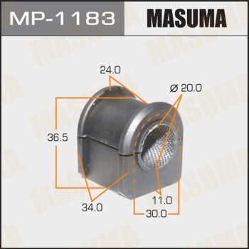 Втулка стабилизатора заднего Masuma MP1183