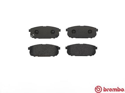Колодки тормозные дисковые комплект BREMBO P30023