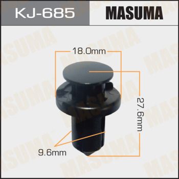 Клипса Masuma KJ685