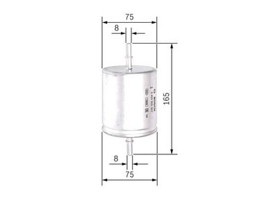 Фильтр топливный BOSCH 0450905927