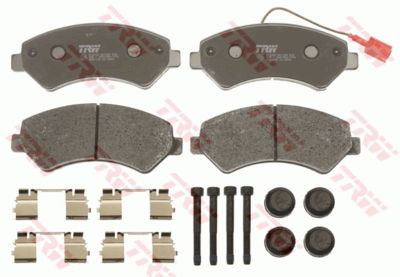 Колодки тормозные дисковые TRW GDB1703