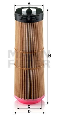 Фильтр воздушный MANN-FILTER C12133