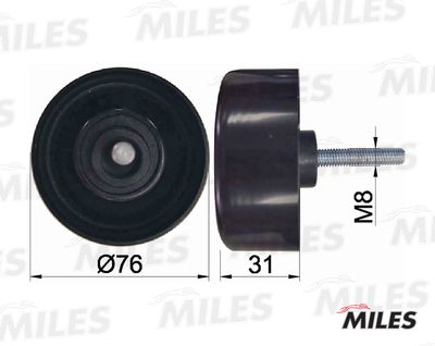 Ролик ремня приводного Miles AG03045