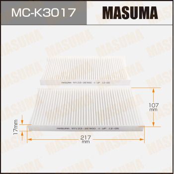 Фильтр салона Masuma MCK3017