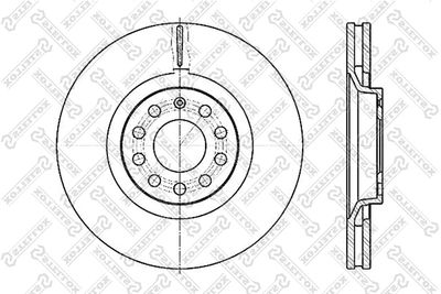 Диск тормозной передний STELLOX 602047107VSX