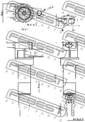 Катушка зажигания Hyundai/Kia 273013C100